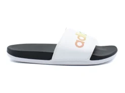 Sport|ADIDAS Adilette Comfort Pride Slide Sandal BKWHT