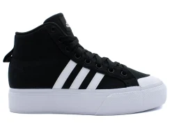 Athletic|ADIDAS Bravada .0 Mid Platform Trainers BKWHT