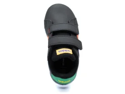 Athletic|ADIDAS GRAND COURT COURT ELASTIC LACE AND TOP STRAP SHOES BLACK