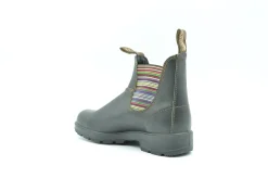 Casual|BLUNDSTONE 1409 Original Stout Brown Striped Elastic BRN