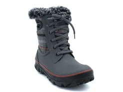 Winter Boots|Winter Boots|BOGS Arcata II Cozy Plaid Waterproof GREY
