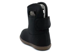 Winter Boots|BOGS Baby II Solid Toddler Rain Boots BLACK