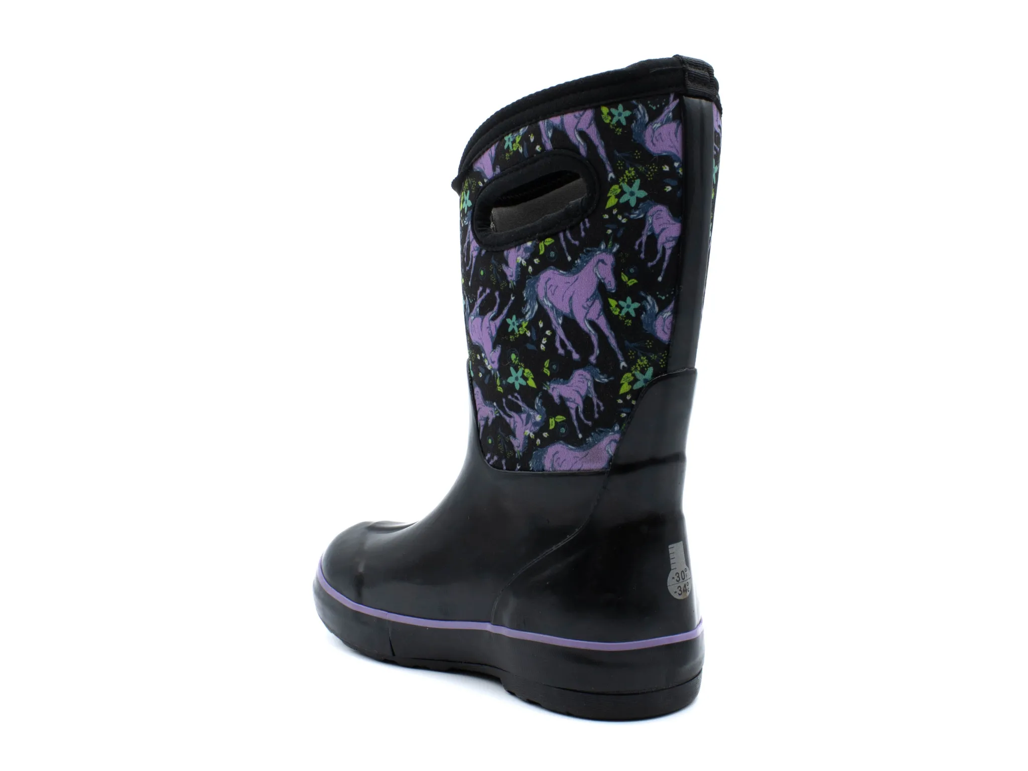 Winter Boots|BOGS Classic II Unicorn Awesome BLACK