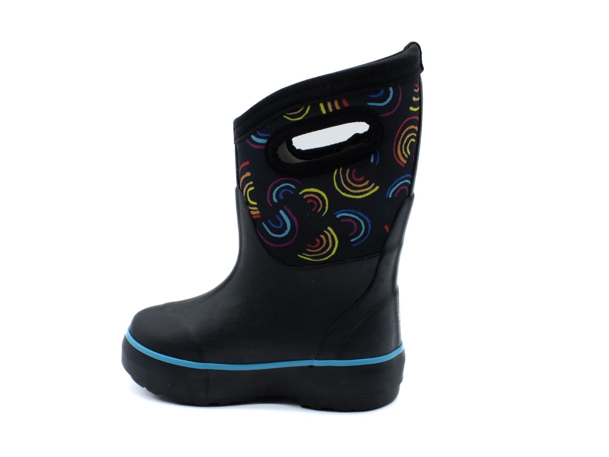 Winter Boots|BOGS CLASSIC II WILD RAINBOWS BLACK