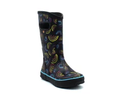 Rainwear|BOGS RAINBOOT WILD RAINBOWS BLACK