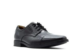 Dress|Dress|CLARKS Men's Tilden Cap BLACK