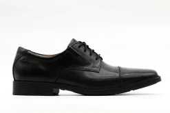 Dress|Dress|CLARKS Men's Tilden Cap BLACK