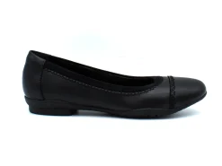 Dress|Dress Casual|CLARKS Sara Bay Flat BLACK
