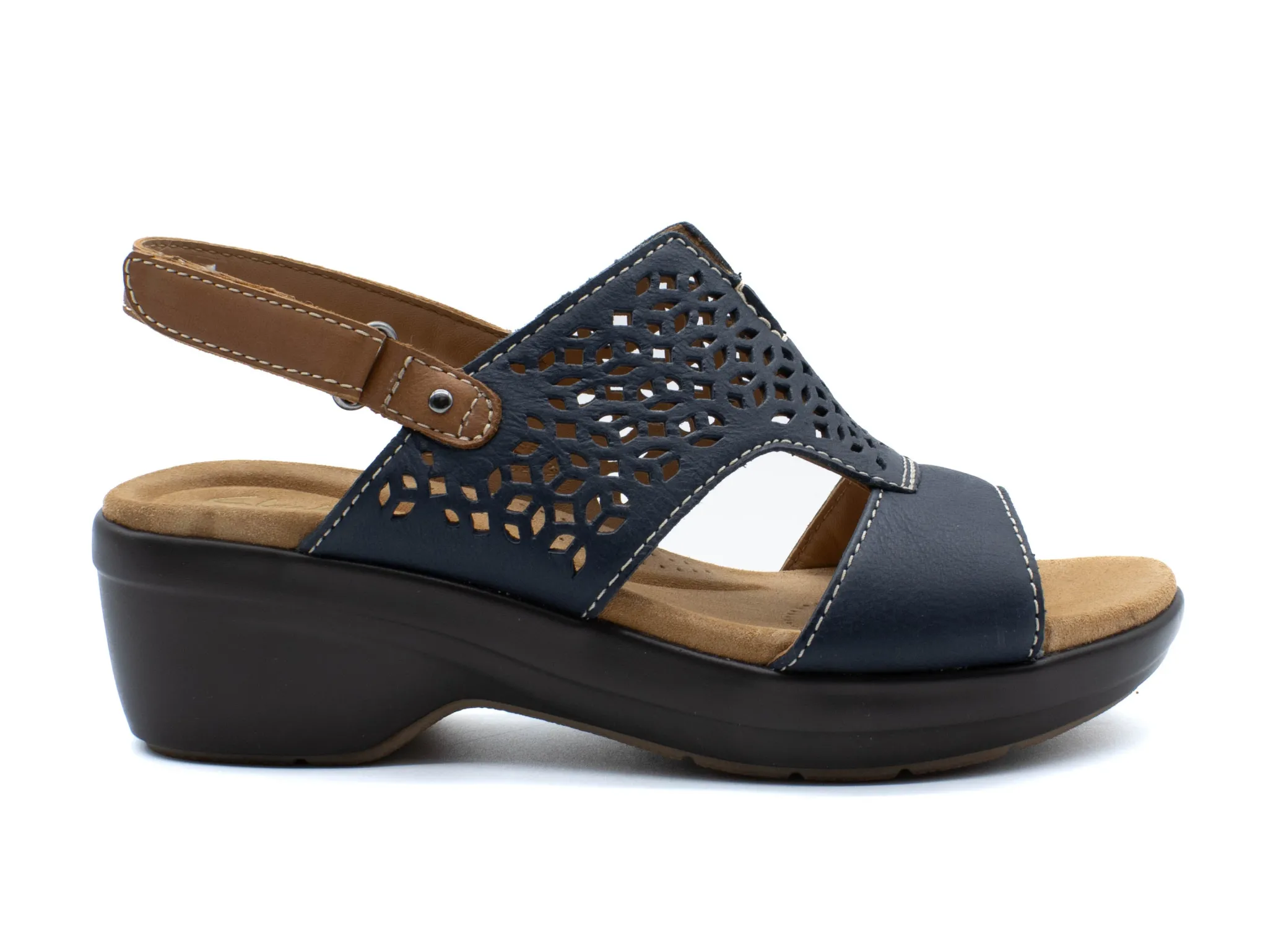 Casual|CLARKS Tuleah Sun NAVY