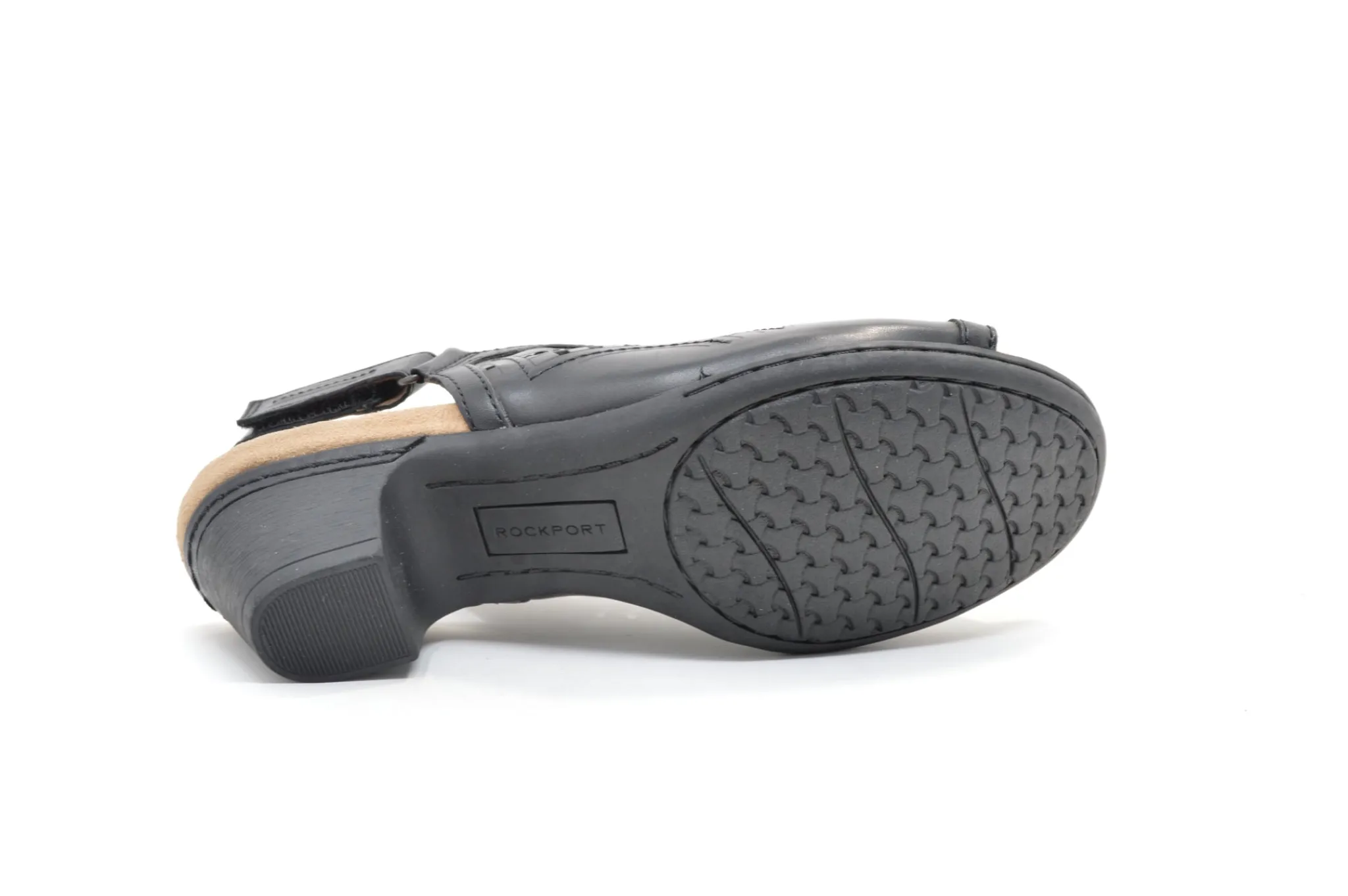 Casual|COBB HILL Abbott High Vamp Sling Sandal BLACK