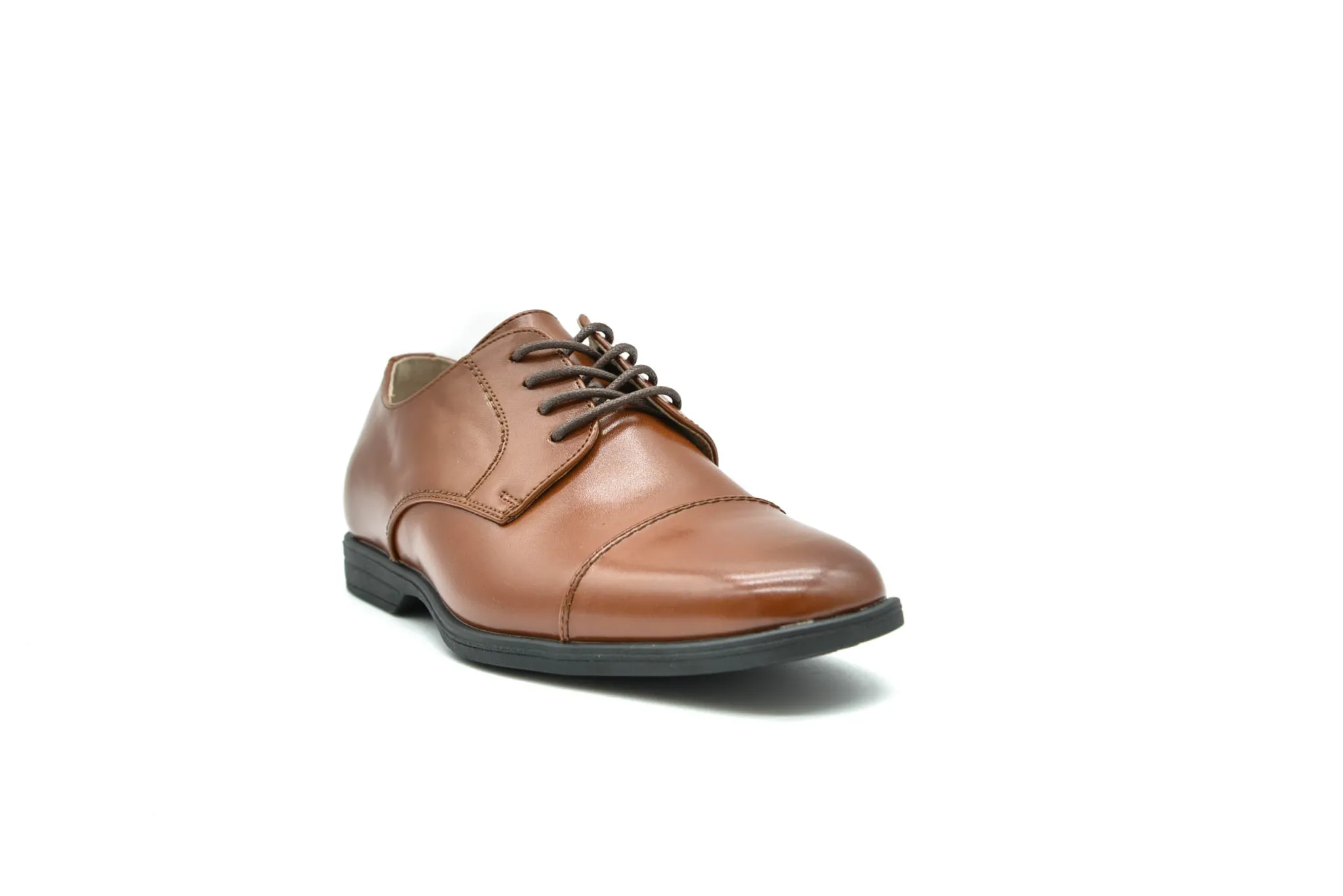 Dress|Dress|FLORSHEIM CAP TOE OXFORD JR. + COGNC