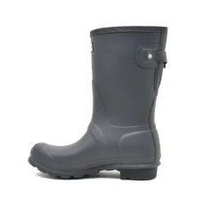 Rainwear|HUNTER Original Short Adjustable Boot BLK