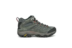 Hikers|Hikers|MERRELL Men's Moab Mid Waterproof BELUGA