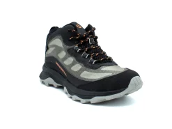 Hikers|MERRELL MOAB SPEED MID WATERPROOF BLACK