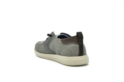 Casual|NUNN BUSH Brewski Moc Toe Slip On GRAY