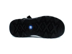 Sport|NUNN BUSH HUCK SPORT  THREE STRAP SANDAL BLACK