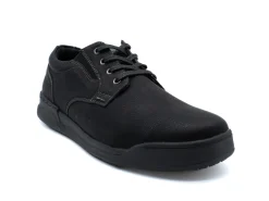 Non Slip|NUNN BUSH Tour Work Plain Toe Oxford BLACK