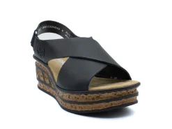 Casual|RIEKER 68189-00 BLACK