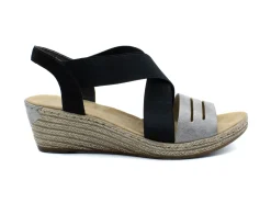 Casual|RIEKER 62499- BLKTP