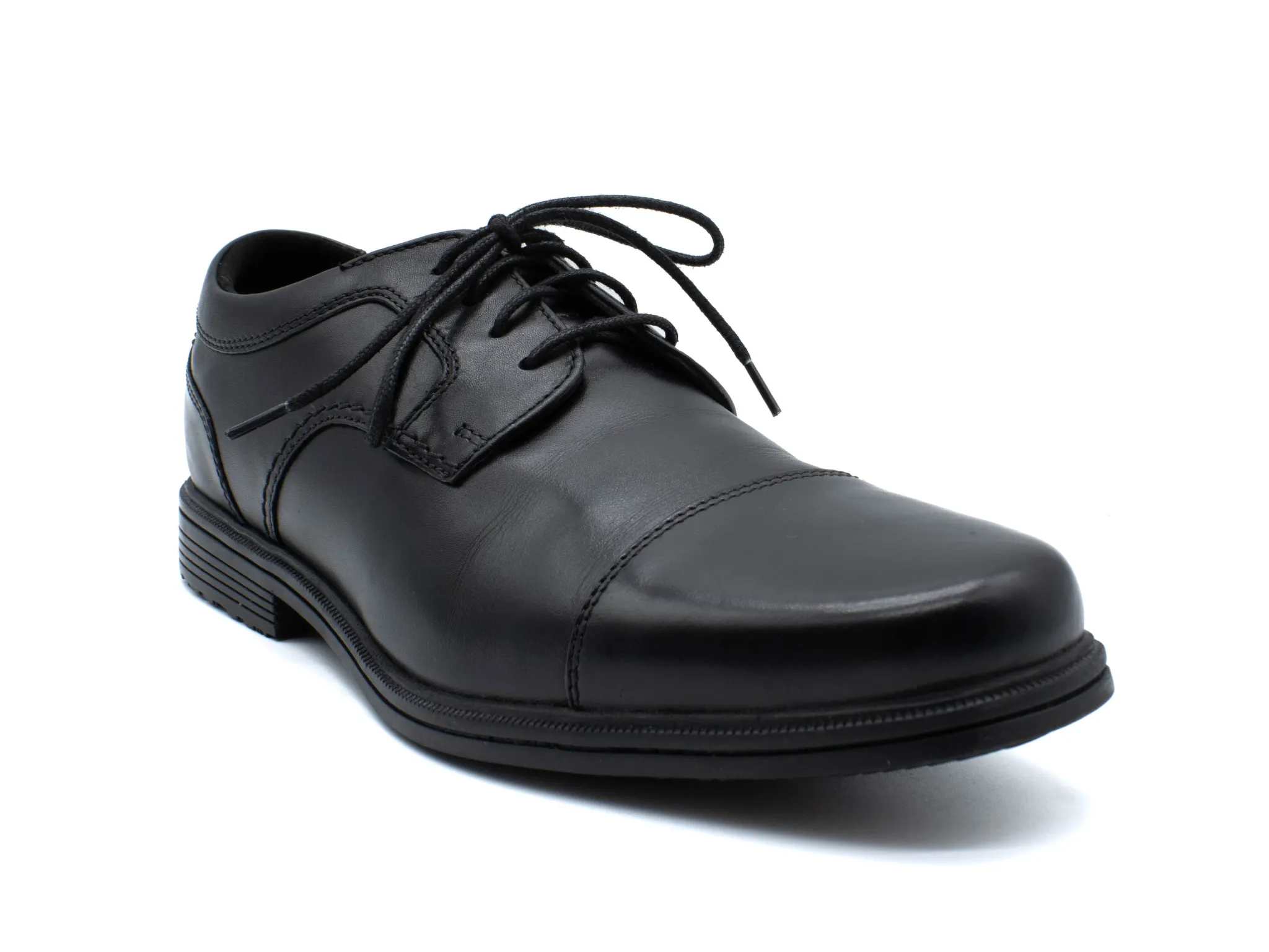 Dress|Dress|ROCKPORT TAYLOR WATERPROOF CAP TOE OXFORD BLACK