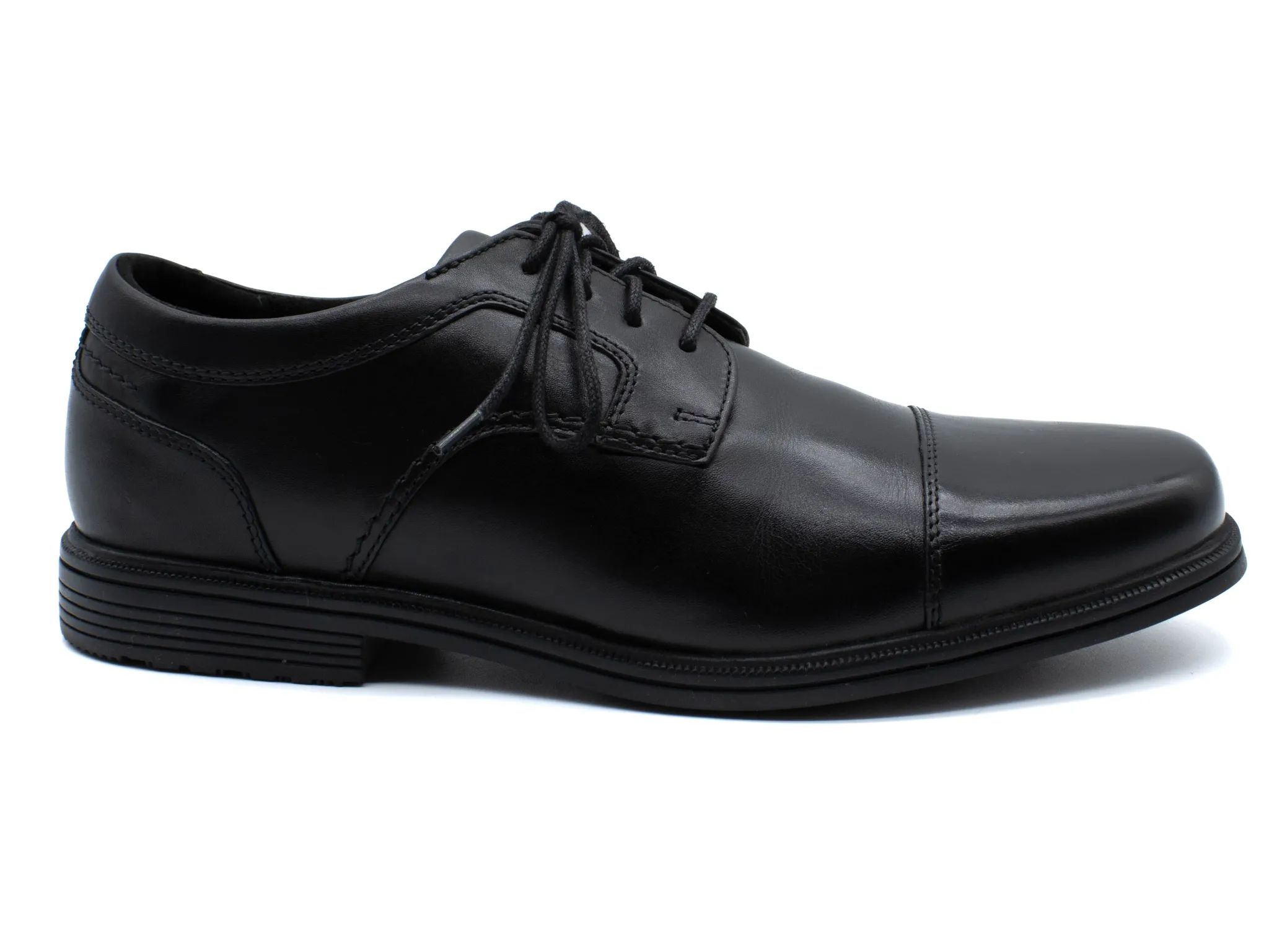 Dress|Dress|ROCKPORT TAYLOR WATERPROOF CAP TOE OXFORD BLACK