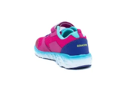 Athletic|SAUCONY BIG KID'S WIND .0 A/C SNEAKER PKBLU