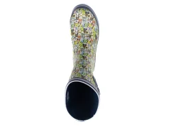 Rainwear|SKECHERS BOBS Rain Check All Over Rover Rain Boot NAVY
