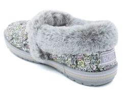 Slippers|SKECHERS BOBS Too Cozy Purr Party GRAY