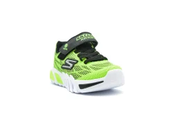 Athletic|SKECHERS Boys Flex Glow Elite LIME