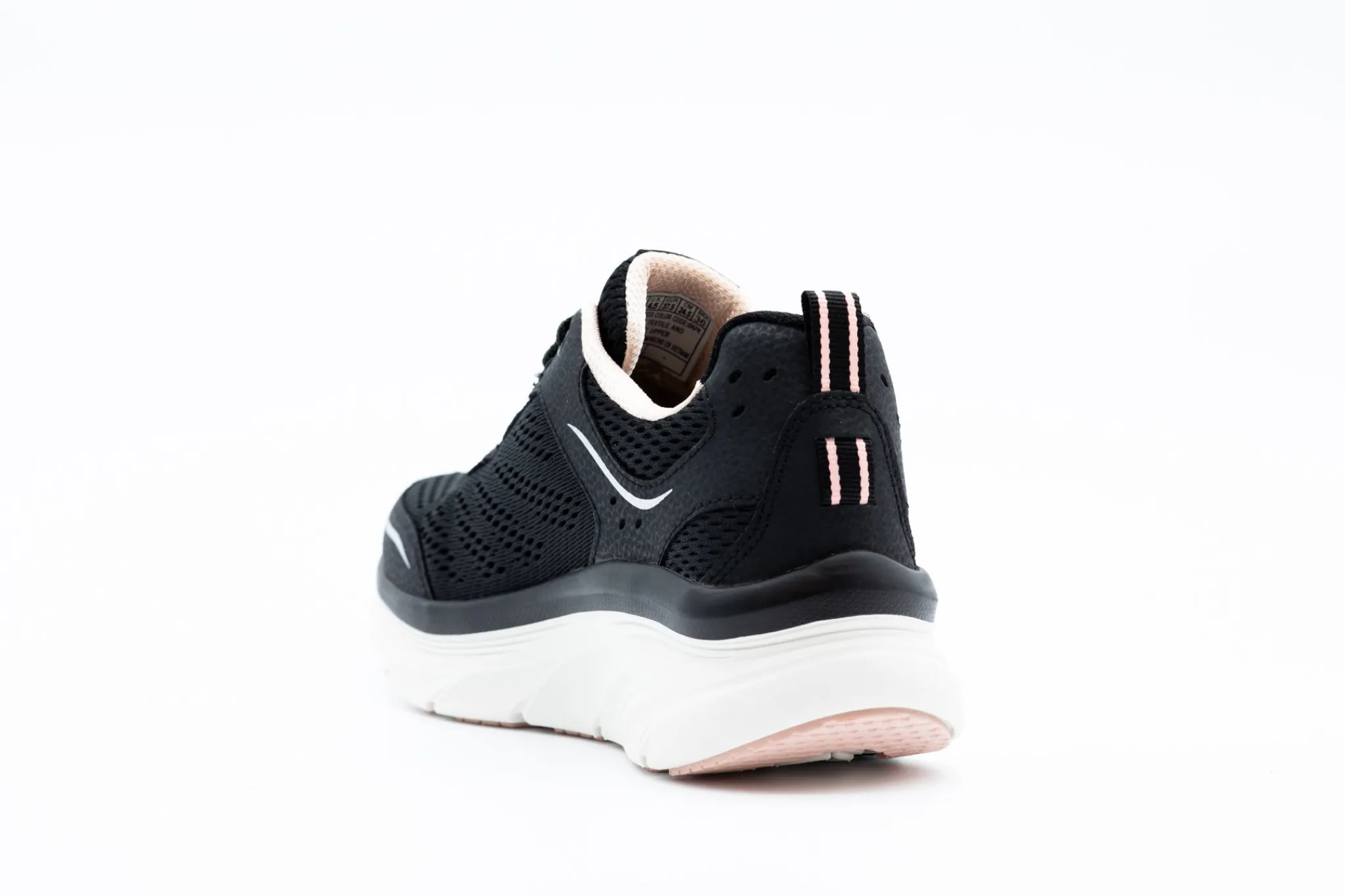 Athletic|SKECHERS D'Lux Walker Infinite Motion BKPNK