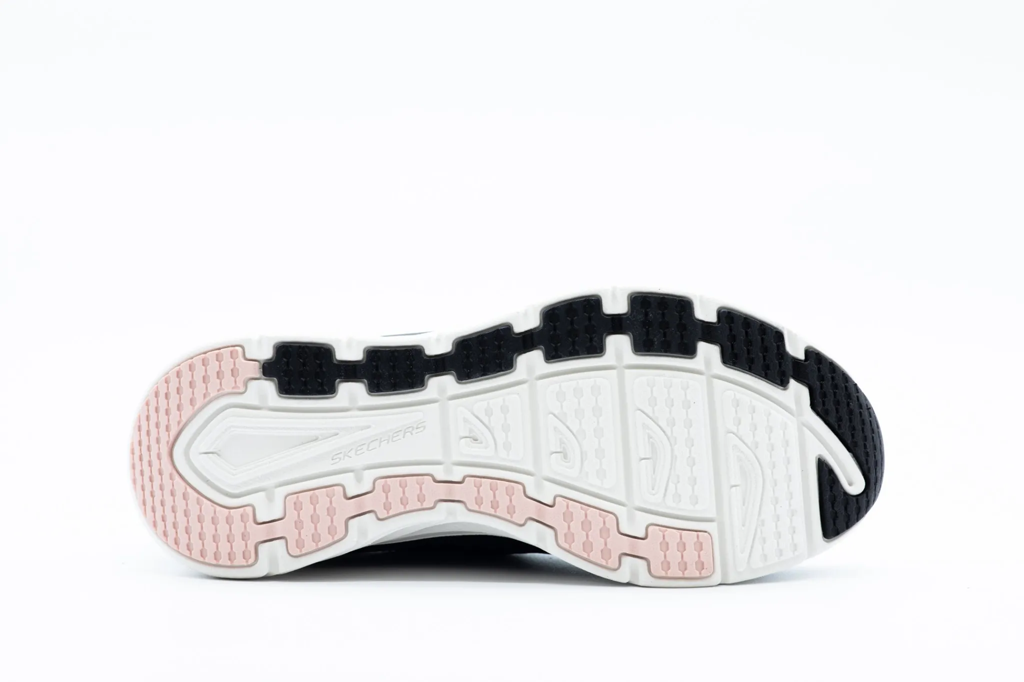 Athletic|SKECHERS D'Lux Walker Infinite Motion BKPNK