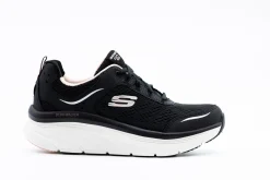 Athletic|SKECHERS D'Lux Walker Infinite Motion BKPNK