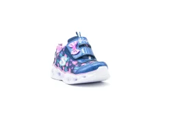 Athletic|SKECHERS Girl's Flutter Heart Lights NAVY