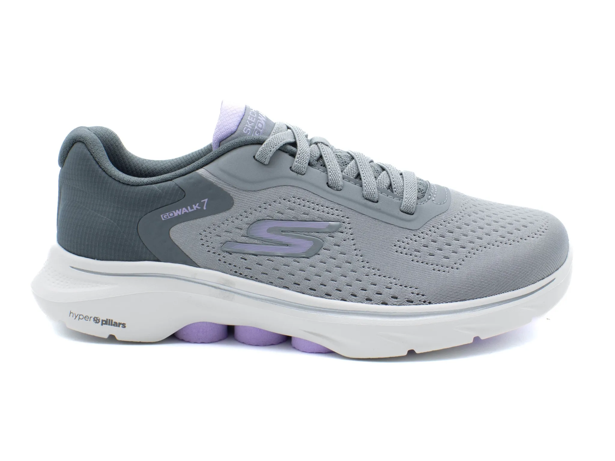 Athletic|SKECHERS GO WALK - Cosmic Waves GREY