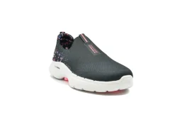 Athletic|SKECHERS GO WALK - Floral Sunrise BLACK