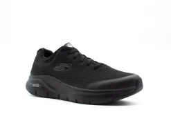 Athletic|SKECHERS Mens Arch Fit - Wide Fit BLACK