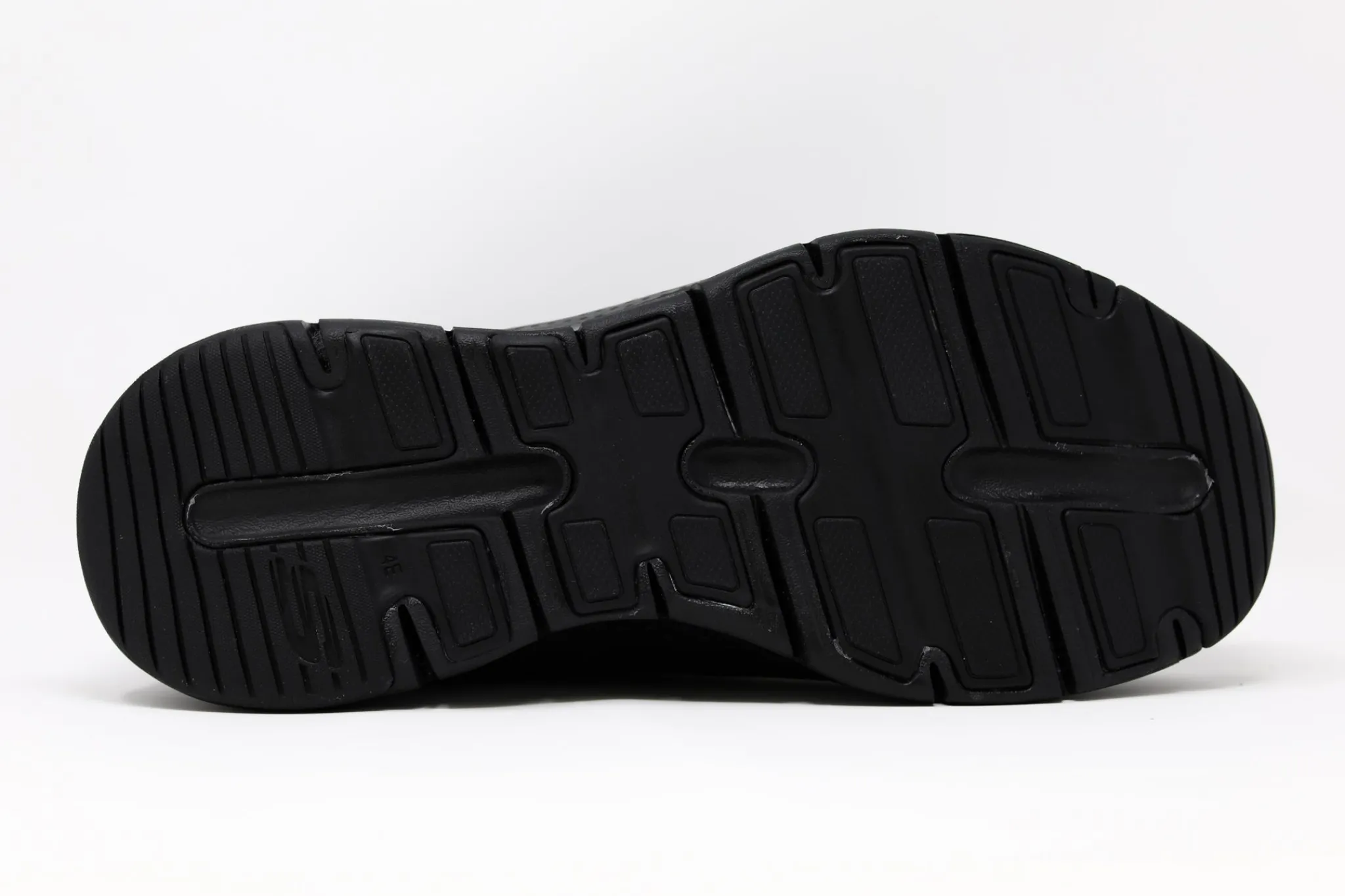 Athletic|SKECHERS Mens Arch Fit - Wide Fit BLACK