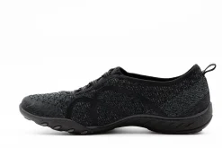 Casual|SKECHERS Relaxed Fit: Breathe Easy - Fortune-Knit BLACK