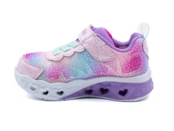 Athletic|SKECHERS S Lights Flutter Heart Lights Simply Love PINK