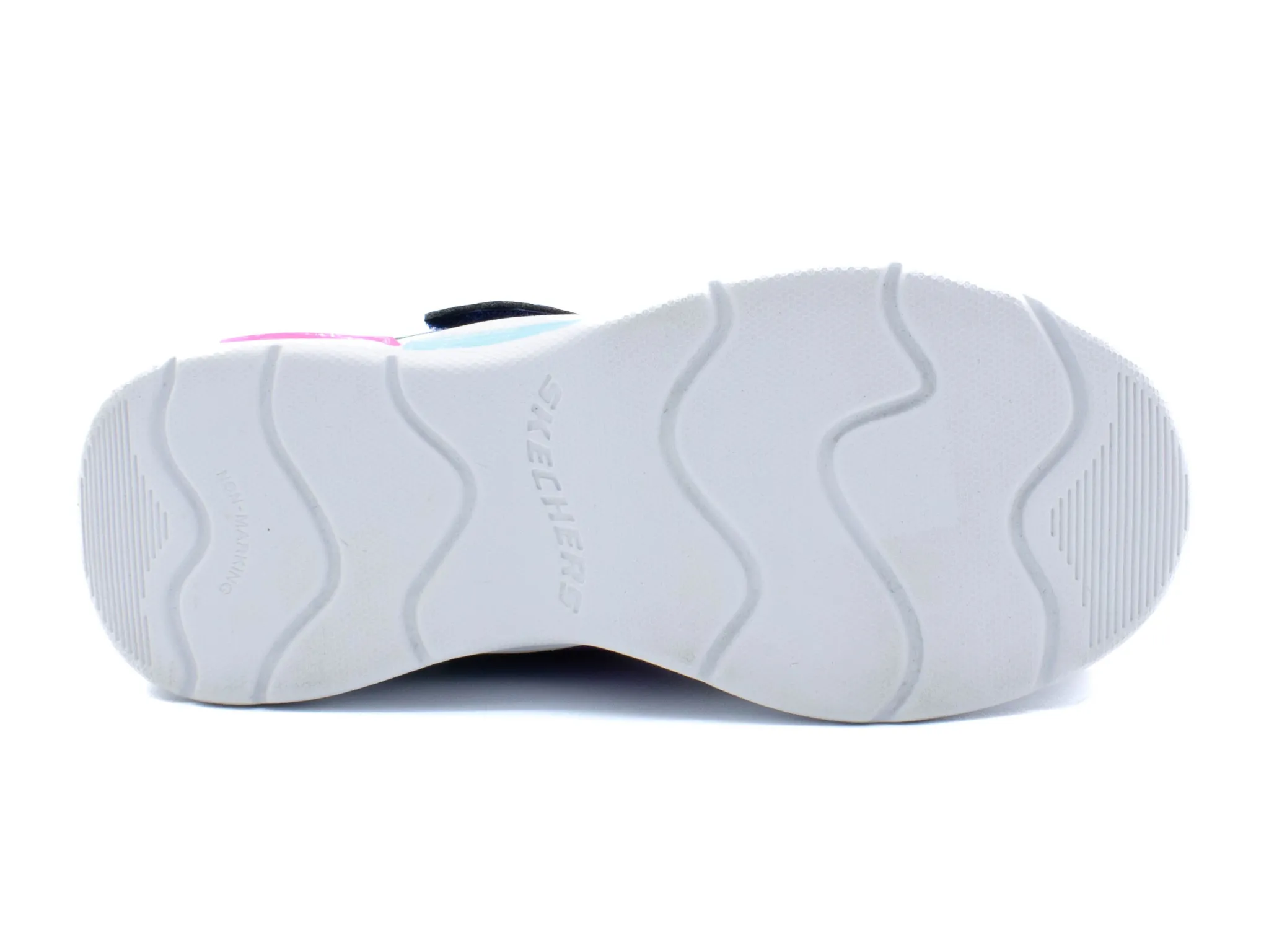 Athletic|SKECHERS S Lights: Wavy Beams NAVY