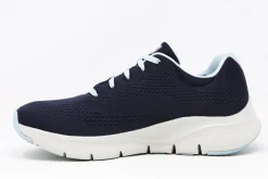 Athletic|SKECHERS Sport Arch Fit Big Appeal /Light Blue NAVY