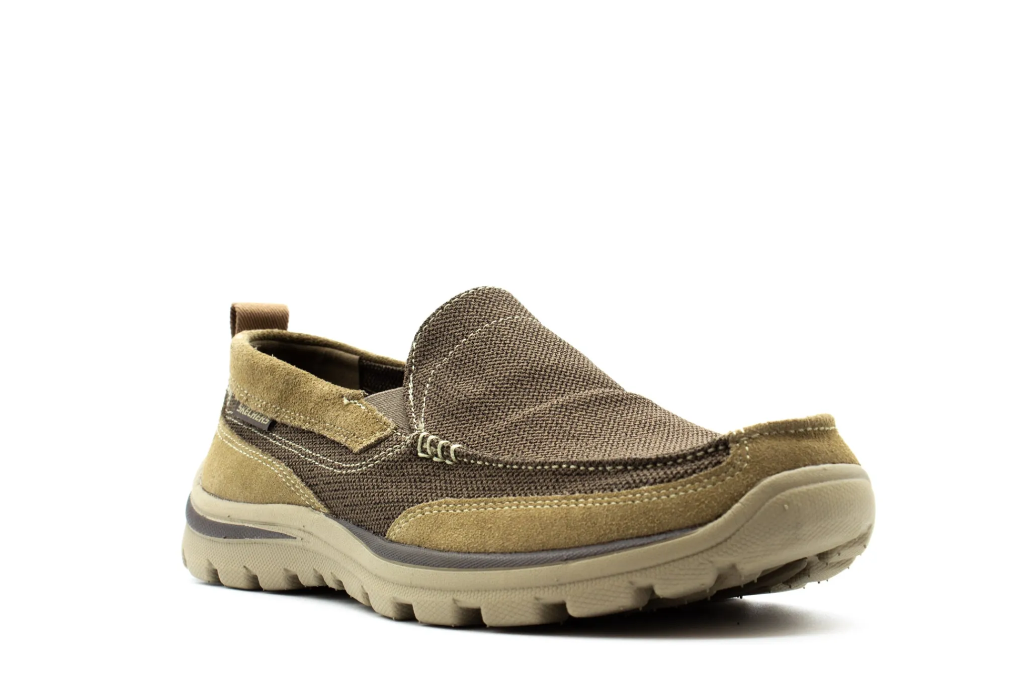 Casual|SKECHERS Superior-Milford Slip Ons Light Brown LTBRN
