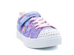Athletic|SKECHERS Twinkle Toes Light Up PURPL