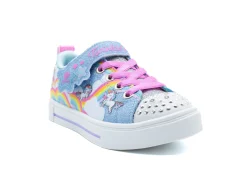 Athletic|SKECHERS Twinkle Toes: Twinkle Sparks - Jumpin' Clouds BLUE