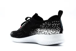 Athletic|SKECHERS ULTRA FLEX BKWHT