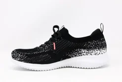 Athletic|SKECHERS ULTRA FLEX BKWHT