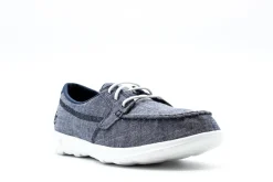 Athletic|SKECHERS Women's GOwalk Lite Isla Boat Shoes - NAVY