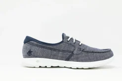 Athletic|SKECHERS Women's GOwalk Lite Isla Boat Shoes - NAVY