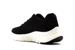 Athletic|SKECHERS WOMEN'S ARCH FIT - SUNNY OUTLOOK ATHLETIC SHOES BKWHT
