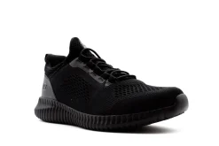 Non Slip|SKECHERS Work Relaxed Fit: Cessnock Slip Resistant BLACK